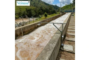 Veinasa-LL03 Liquid Level Sensor Radar Flow Velocity Module for Reservoir and Irrigation Canal Hydrological Data Monitoring