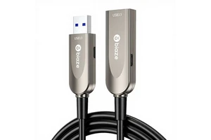 Active Optical PVC Aluminum USB 3.0 Extension Cable (20m XL29)-5Gbps Data Transfer for Webcams Gamera USB Hub Hard Drive