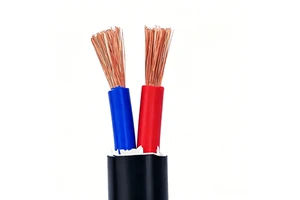 Multi-core RVVP Braided Shielded Flexible Cable Pure Copper Conductor 0.3-0.75sqmm Control Communication Cable