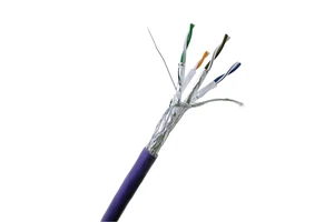 SREXACT Cat6a Network Cable Extension RJ45 Connector TIA/EIA 568 Standard 100 Ohm Impedance Copper Stranded Conductor Purple