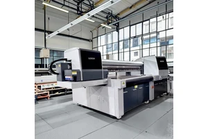 For Automatic UV Flatbed Inkjet Printer 1250mm with CCD Camera High-Speed Industrial Use for Metal Leather Glass