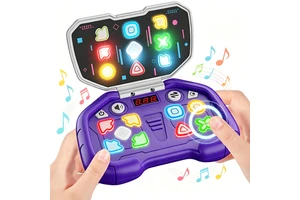 MILI Light Electronic Handheld Dance Game Machine Quick for Pop Push for Speed Reaction Training Kids Educational Fidget Toys