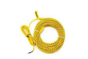 Liquid Water Leakage Detection Sensing Rope Water Leak Sensor Wire Water Sensing Cable