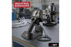 Industrial Endoscope 3.9mm Probe 2m Cable IP67 Waterproof HD Borescope Camera Inspection for Automotive Brake Pipe NDT Testing
