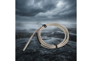 HY Industrial Stainless Steel RTD Temperature Sensor K-Type Thermocouple WZPM2-001 IP65 USB 0.1 Resolution 1m Probe 360 Field
