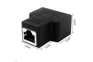 Broadband network cable extension Modular Jack injection with 8pin rj-45 connectors sockets rj45 network straight through head