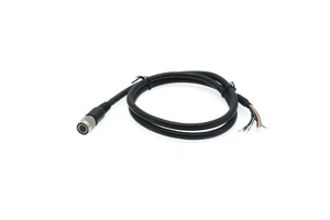 10m High Flexibility Industrial Camera Trigger Line Soft PVC 12 Core Female Hirose Hr10a-7p-12s Extension Cord Power Cords