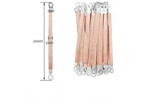 Chemical Plant Special Static Bonding Lead Tear Resistant Insulation Hazardous Tanker Safety Ground Cable