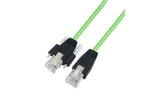 Industrial Network Cable RJ45 8P8C Male to Male Cable, With Screws,High Flexible Industrial Network Cable