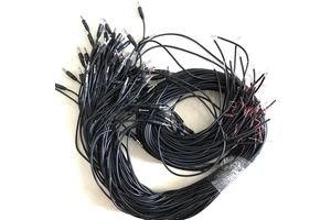 Customized 3.5mm 1 Pin 2 Poles Connector Cable