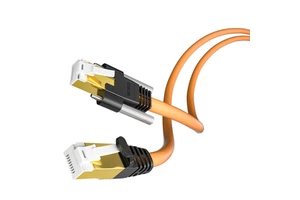 High Flexibility Industrial CAT8 Ethernet Screw Cable Profinet Drag Chain Cable 40Gbps Patch Cord Dual Shielding