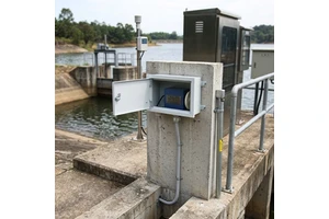 Shelok Float & Counterweight Level Gauge with Power Fail Memory for Hydrological Telemetry System