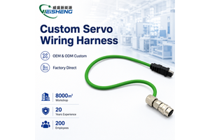 Title Custom CNC Machine Wiring Harness PLC Servo Terminal Block Cable OEM ODM