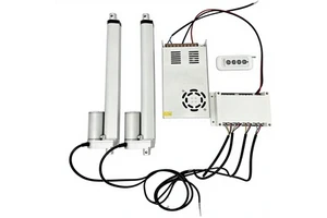 Premium 50mm Permanent Magnet Brushed DC Motor Linear Actuator Force with Upper & Lower Mounting Holes Electric Linear Actuator