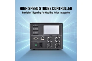 4 Channel Machine Vision Strobe Light Source Controller RS232 Ethernet Low Delay Trigger Light Driver Power Supply