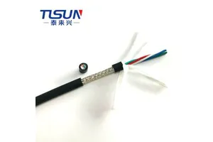 Multicore High Flexible Special PVC 4core 0.15mm2control Braid Shield CY Cable