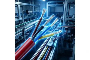 Custom Made UL20464 Multi-Purpose Power Cable PVC Insulated Tinned Copper High Temperature Resistant 300V 600V 10-500A