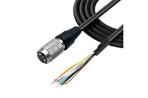 Custom Hirose 8 Pin Industrial Camera Trigger Cable Hr25-7tp-8s Hirose 8pin Female Power IO Trigger Cable Assembly