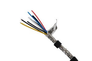 Hot Selling PUR Jacket Solid Conductor PE Insulation Braid Shielded High Speed Ultra HD 4K Hydrometry Vented Cable 4 Cores AWG24
