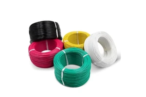 UI1007 Hook-Up Wire Cables 16 18 20 22 24 26 28 30AWG Stranded Flexible Wire 80° 300V PVC Insulation Multi-Colored