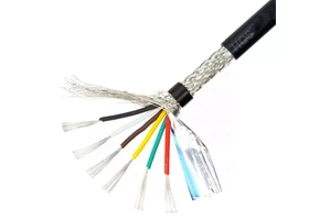 Shielded Silicone Wire 2-core 3-core 4-core 5-core Cable Multi-core Connection Power Signal Control Cables Wire Tinned Copper