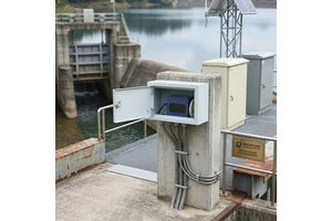 Clouds Float & Tape Water Level Sensor with Grooved Anti-Slip Drum for Rapid Fluctuation Rivers & Reservoirs