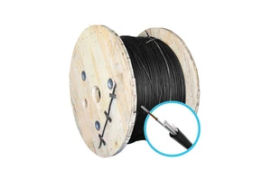 Outdoor 2 4 6 8 12 Core 16 24 Hilos Mini ADSS Fiber Optic Cable ASU80 12FO ASU Fibre Optical Communication Cables For Aerial