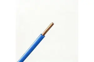 Copper Stranded Wire PVC Insulated Red/Blue Sheath 6/10 Mm2 DC Cable H07V-U ZH Brand 450/750V For Household Electrical