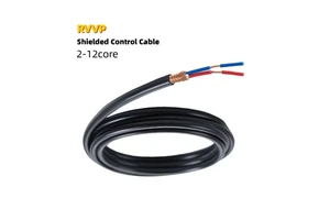 Multicore Flexible Cables 2/3/4/5/6/7/8 Core Shielded Cable signal 99.99%pure Copper Rvvp Wire Cable