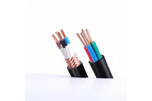 KVV KVVP Control Cable 450/750V Multi-Core PVC Insulated Copper Braided Shielded Wire for Automation