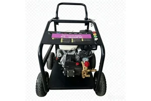 WEITE 1411A New Heavy Duty Gasoline Pressure Washer 18HP Engine 350 Bar 19 LPM Commercial Grade Mobile Industrial High Pressure