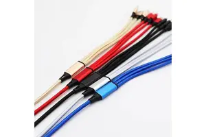 Hot Sale Customize Logo 5 in 1 Nylon Braided USB 2.0 Fast Charging Cable Pure Copper Conductor High Quality Mobile Phone Charger