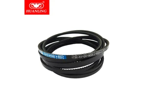 ZX-71 Cogged Rubber V-Belt Heat & Wear Resistant Industrial Drive Belt for Farm Machinery Water Pump OEM Custom Cutting Service