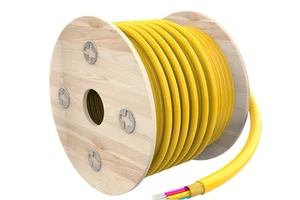 2 Core Figure 8 Self-Supporting Optical Cable FRP Messenger LSZH Flame Retardant GJFJBV FTTH Aerial Drop Cable