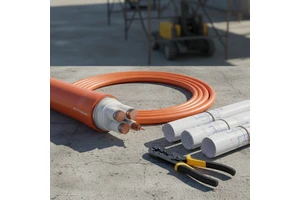 Industrial Flexible Copper XLPE PVC Power Cord Extension Cable for Appliances 2/3/4 Core 0.5/1/1.5mm