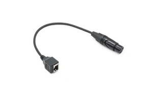 XLR Male to RJ45 Network Connector Extension Cable Use Cat5 Ethernet XLR 3pin to RJ45 Female Adapter Cable for DMX-CON