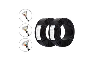AWM UL2464 30awg 12awg Shielded Signal Electronic Wire 2464 2 Core 3 Core 8 Core PVC Shielded Signal Cable