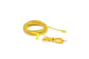 2 Wires Water Leak Detection Sensor Cable with Sound Alarm TCP Network 100-200m Range