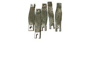 Flexible Link 400A 500A Braided Tinned Copper Stranded Busbar Strands