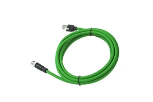 M12 to RJ45 Connector Aviation Plug Male 8 Pin X-Coded Industrial Camera Ethernet Cable