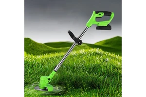 21V Motor Cordless Grass Cutting Machine Industrial Telescopic Handheld Lawn Mower CE Certified TUV