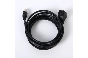 Cat 5 rj45 ethernet network extension cable, male to female, with panel mounting screw, 30cm 60cm 100cm 150cm, 2m 3m 5 m