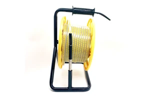 200m Deep Well Water Level Meter Stainless Steel Ruler Cable with Audible Visual Alarms for Hydrogeolog & Wells & Boreholes