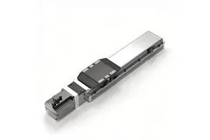 ATH12 Aluminum Motorized Linear Module 0.01mm Repeatability Built-in Actuator Integrated Ball Screw Guide For Packing Laser