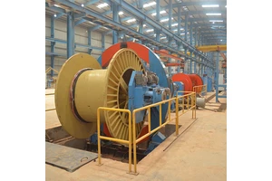High Speed Drum Twister Laying Up Big Diameter Cable Machine