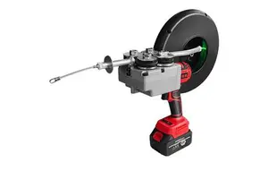 2026 Automatic Electrical Universal Wire Drawing Threading Machine Lithium Battery Powered Cable Equipment