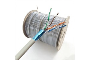 CE RoHS ISO Certified Professional Manufacturer Supply LAN Ethernet CCTV Data Center Industrial High Speed 23AWG Cat5e FTP Cable