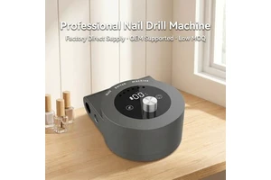 Manufacturer Supply Rechargeable Nail Drill 45000RPM Brushless Handpiece LCD Display Low Noise OEM Service Available