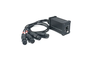 Wholesale High-End Audio Cable Connector Network Extension 4 XLR Female 3-5pin XLR Cable Manufacturer OEM
