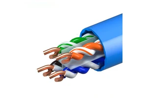 OEM Manufacturer Customized Copper Conductor Shielded 8-core CAT6/CAT7 Cable 100 Meters Per Roll for Ethernet/Network